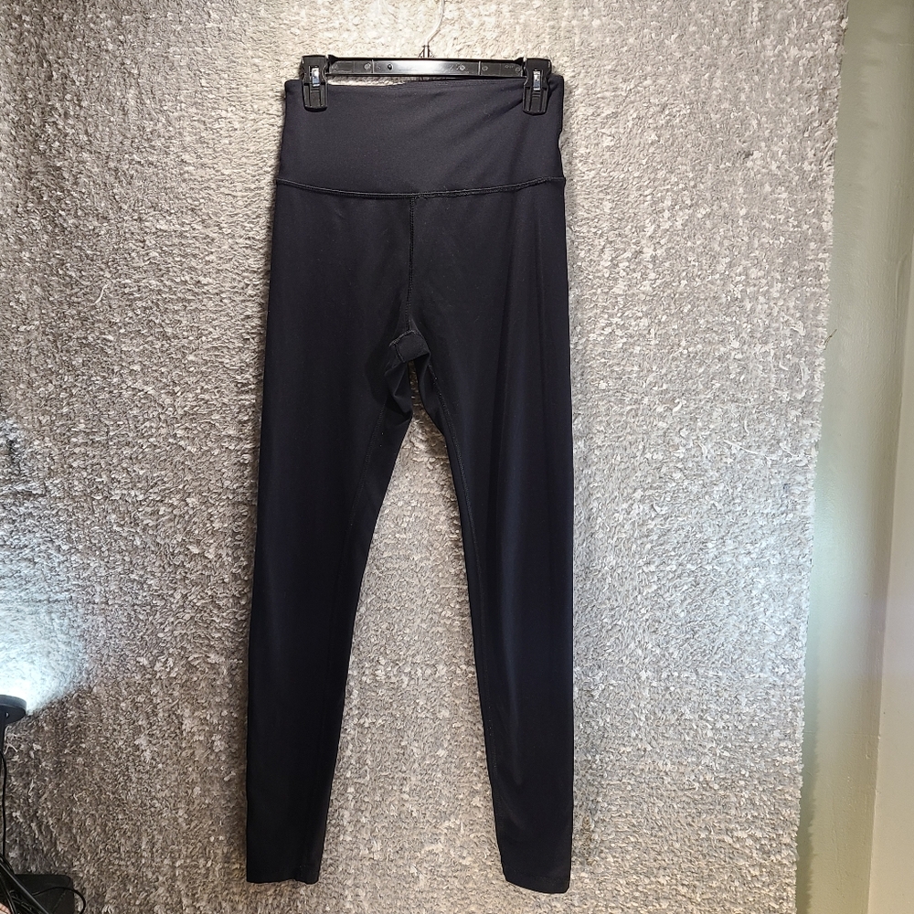 Victorias Secret Black Full Length Leggings Size Medium Polyamide No pockets